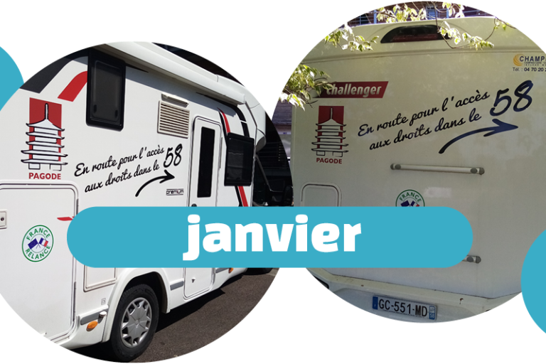 PAGODE ACTUS – En route pour l’accès aux droits, les dates – bannières